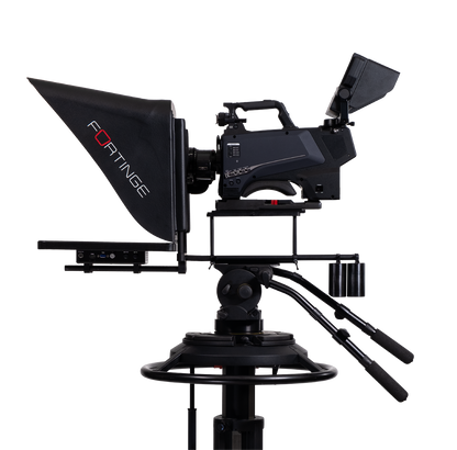 19" HIGH BRIGHTNESS STUDIO TELEPROMPTER with SDI SOLUTION
