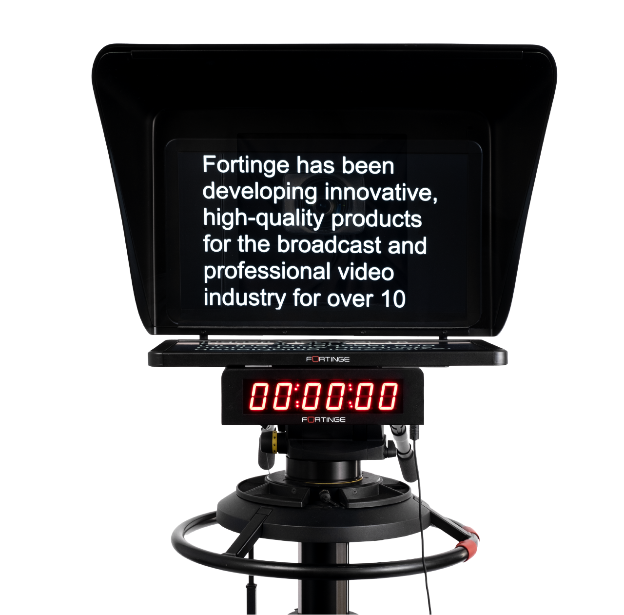 21" HIGH BRIGHTNESS  STUDIO TELEPROMPTER