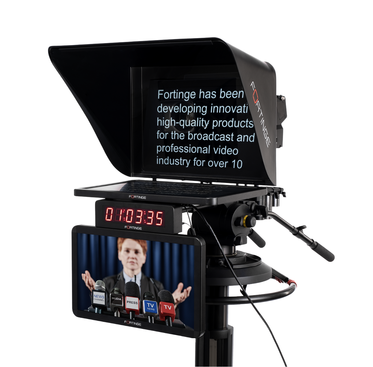 24" STUDIO TELEPROMPTER  with SDI SOLUTION