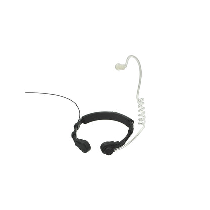 Ear Hugger Throat Microphone