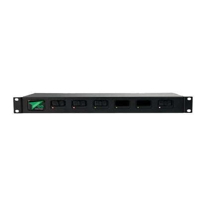 Green-Go 6 Way Rackmount Battery Charger