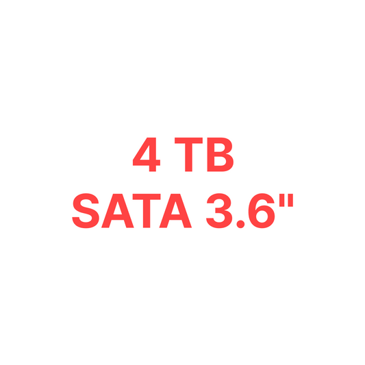 4TB SATA 3.6"