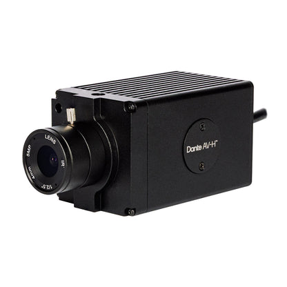 Dante AV-H Ready Full-HD Streaming with IP / SRT / HDMI, PoE+ POV Camera
