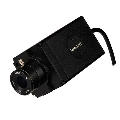 Dante AV-H Ready Full-HD Streaming with IP / SRT / HDMI, PoE+ POV Camera