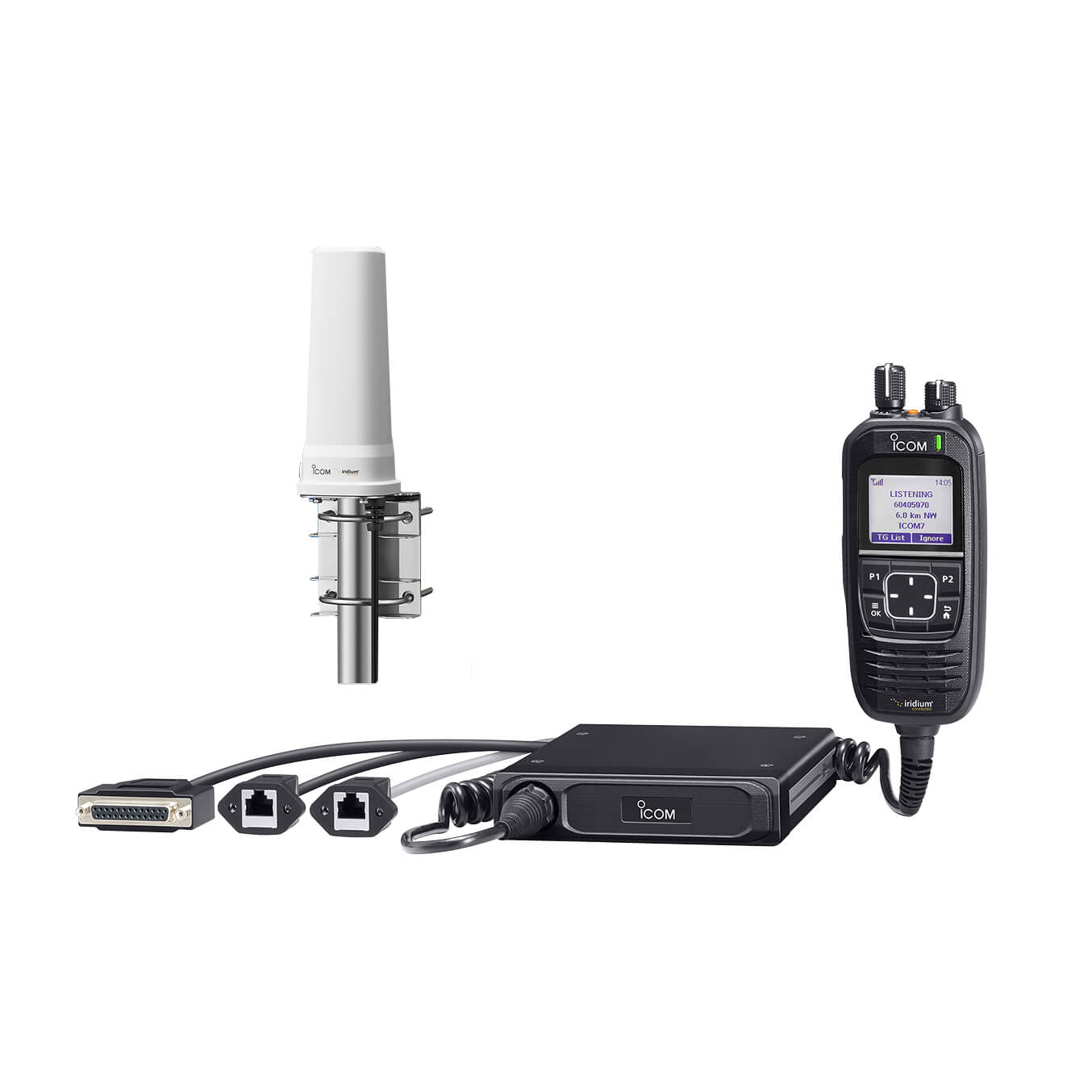 ICOM IC-SAT100M Satellite PTT Transceiver | D2N – D2N Technology Solutions