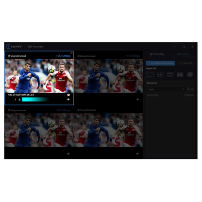 Kiloview NDI-Recorder-SW NDI Recording System Software