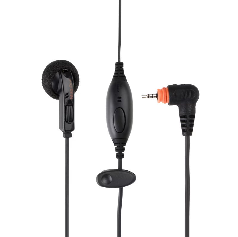 Motorola PMLN7156 Mag One Earbud with In-Line Mic and PTT for Wave TLK100 + TLK110
