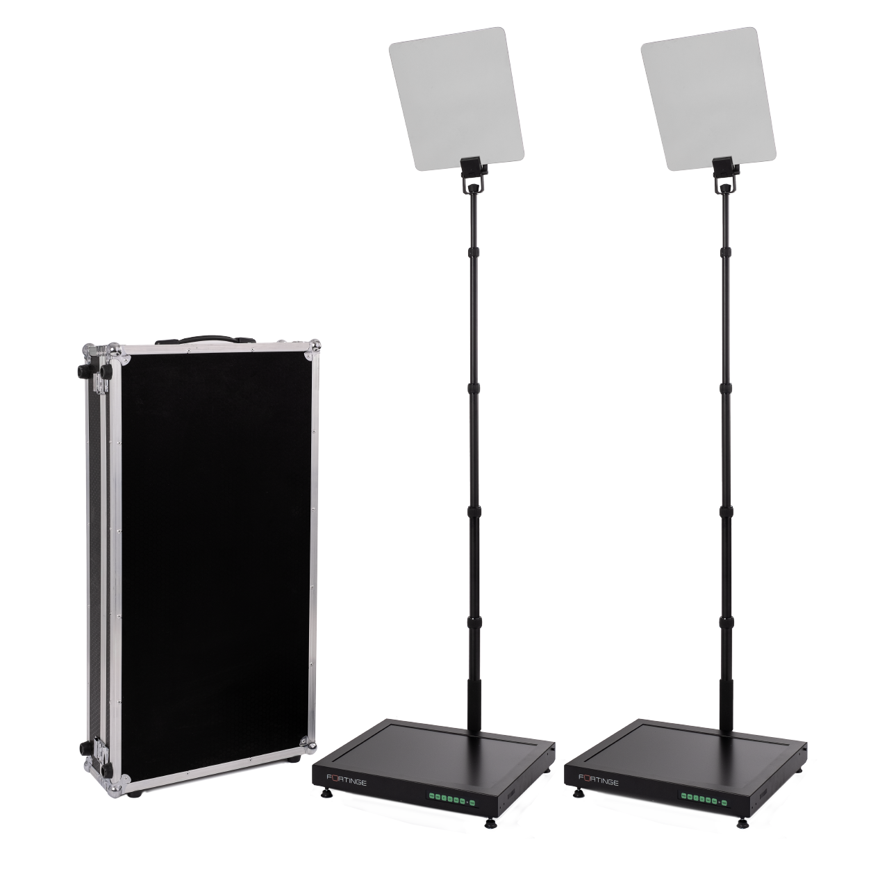 19" HIGH BRIGHTNESS DUAL CONFERENCE STAGE TELEPROMPTER