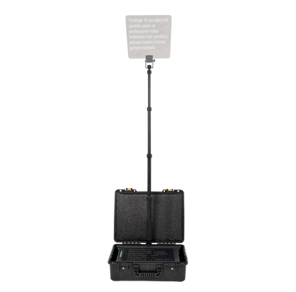 15" HIGH BRIGHTNESS MOBILE CONFERENCE STAGE TELEPROMPTER
