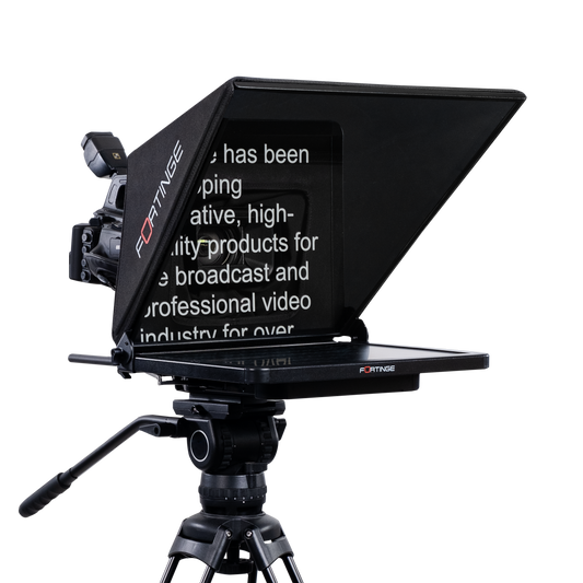 17" HIGH BRIGHTNESS STUDIO TELEPROMPTER with SDI IN/OUT