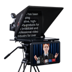 19" HIGH BRIGHTNESS STUDIO TELEPROMPTER with SDI IN/OUT