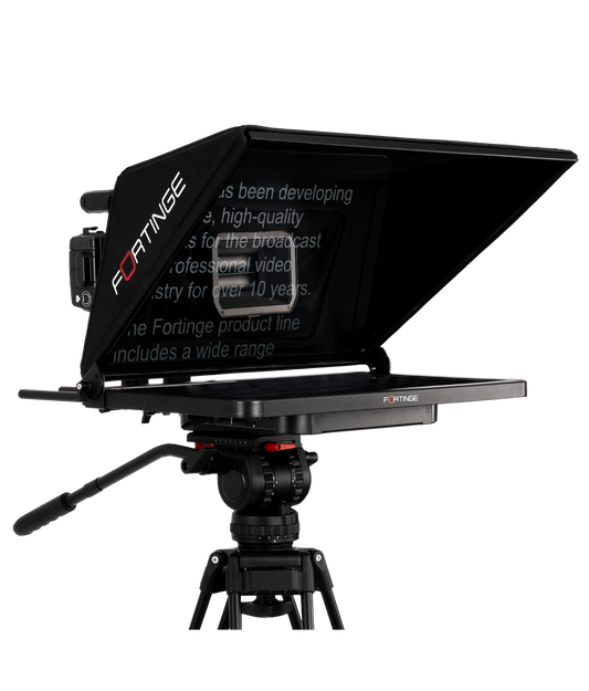 21" HIGH BRIGHTNESS STUDIO TELEPROMPTER with SDI IN/OUT