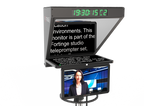 19" HIGH BRIGHTNESS STUDIO TELEPROMPTER for PTZ CAMERAS