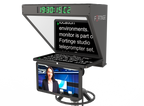 19" HIGH BRIGHTNESS STUDIO TELEPROMPTER for PTZ CAMERAS