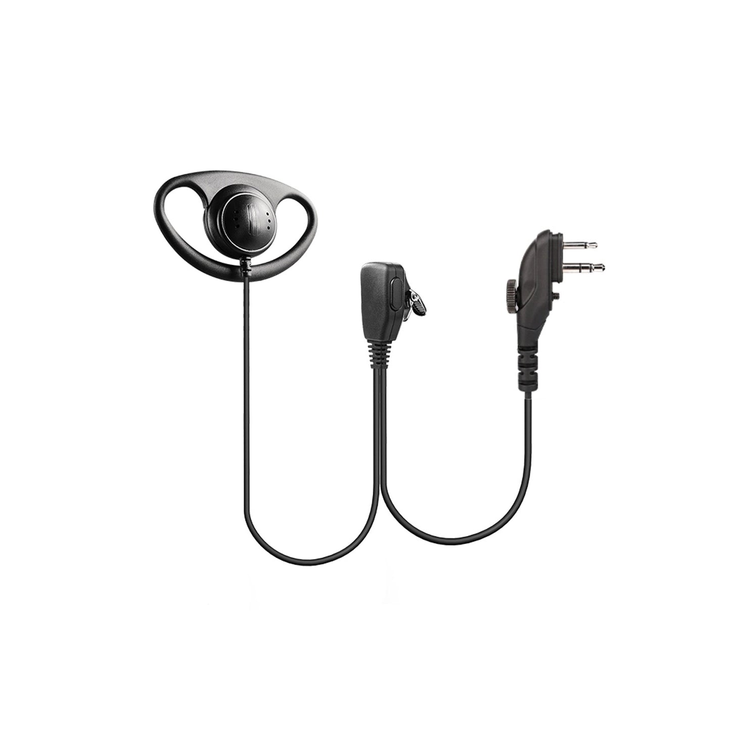 Raytalk EM-3222-H2 D-Shape Earpiece-Lapel PTT with Hytera plug