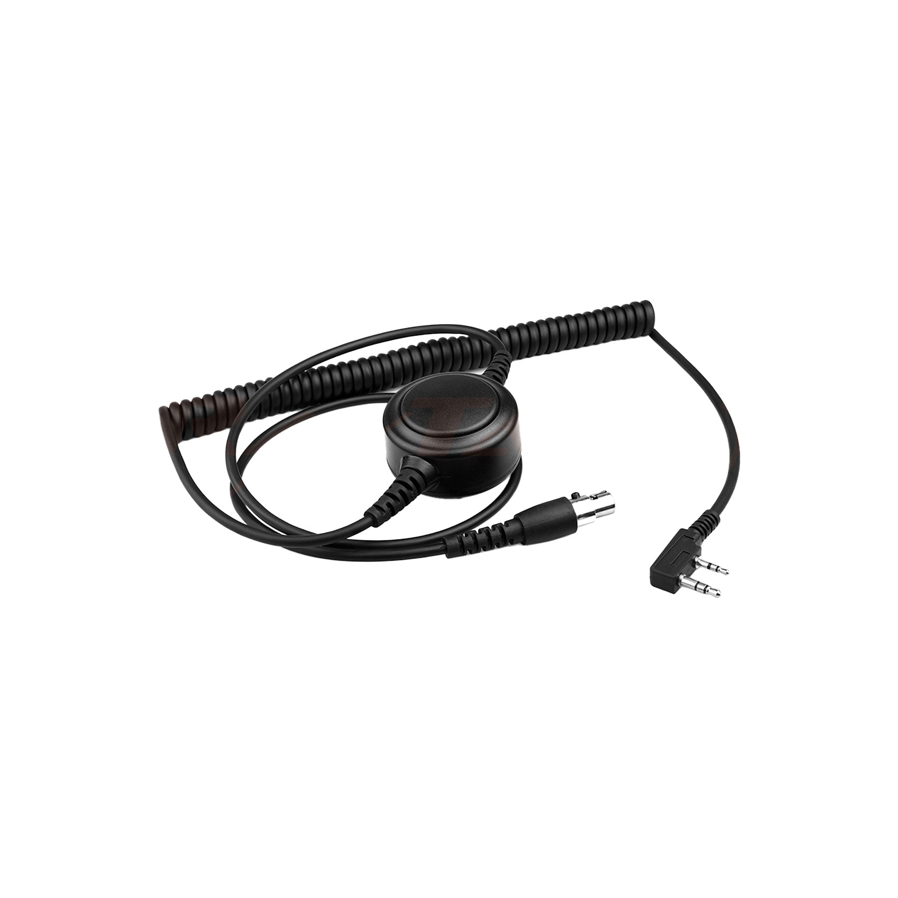 D2N QDC-K1-TAF5-PTT Cable with inline PTT TAF5 to Kenwood K1 Connector