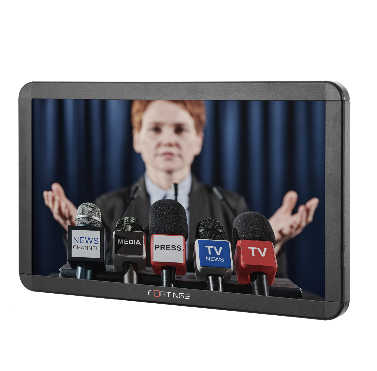 19.5" FEEDBACK MONITOR FOR STUDIO TELEPROMPTERS WITHOUT TIMER