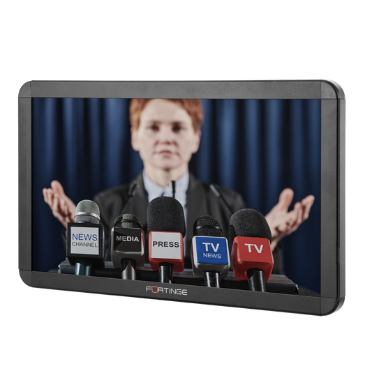 19.5" FEEDBACK MONITOR FOR STUDIO TELEPROMPTERS WITHOUT TIMER
