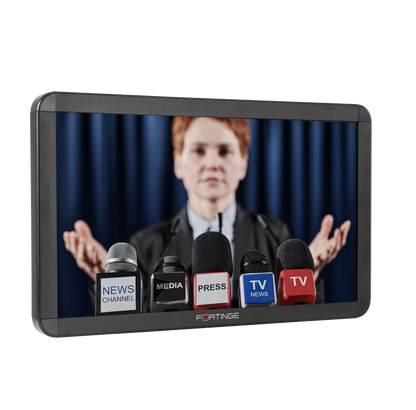 19.5" FEEDBACK MONITOR FOR STUDIO TELEPROMPTERS WITHOUT TIMER