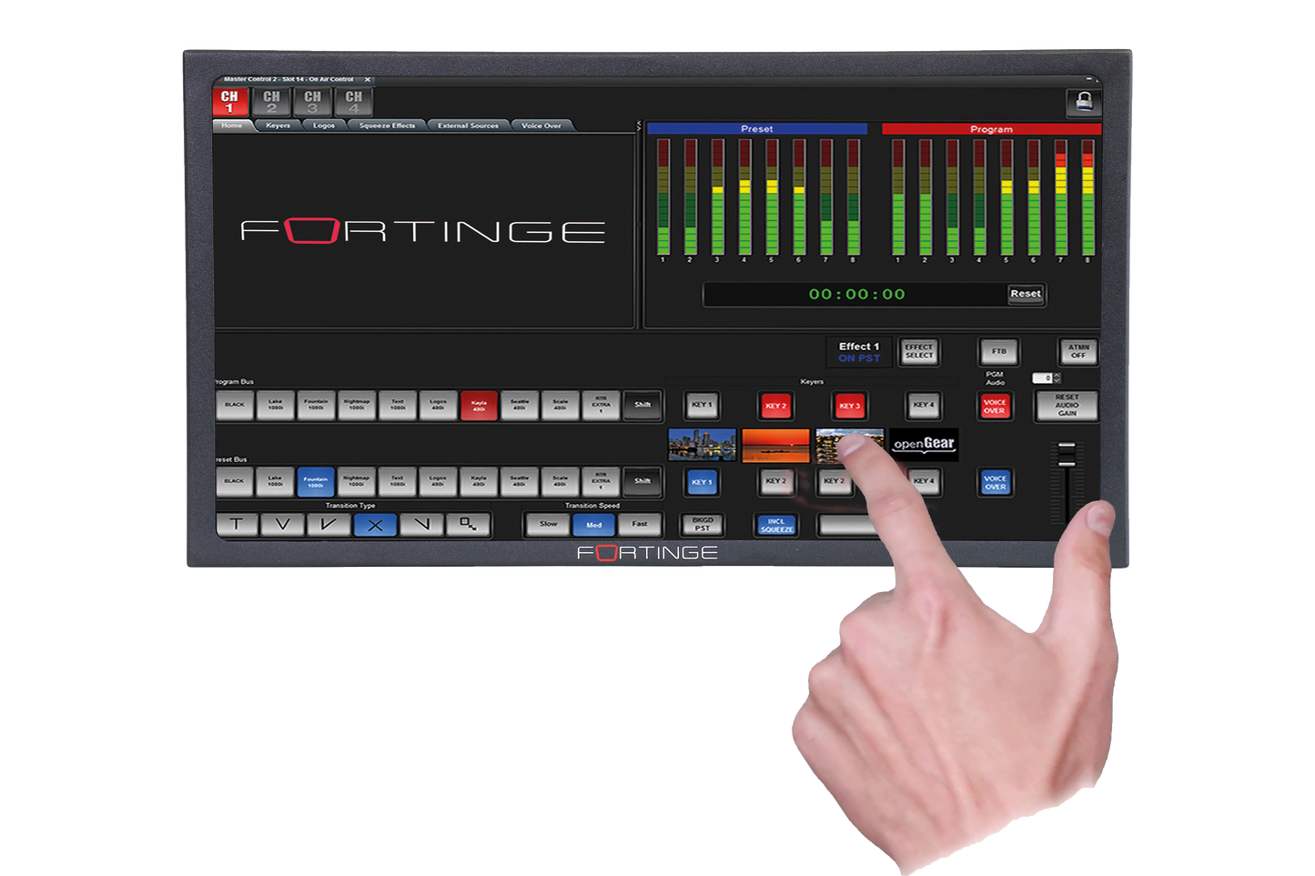 15" TOUCH MONITOR